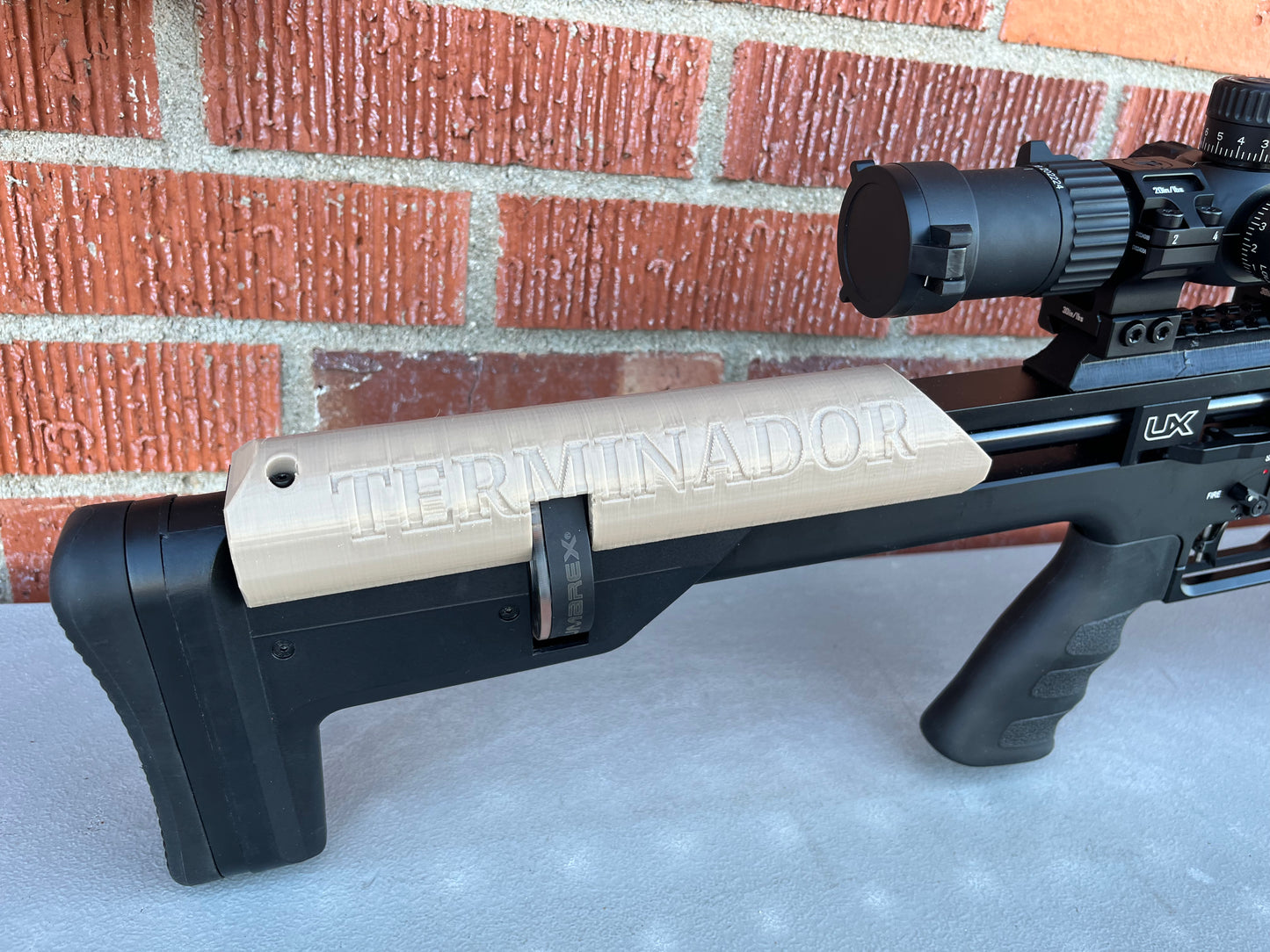 Umarex Zelos 25 Caliber with Carbon Fiber Short Shroud Kit