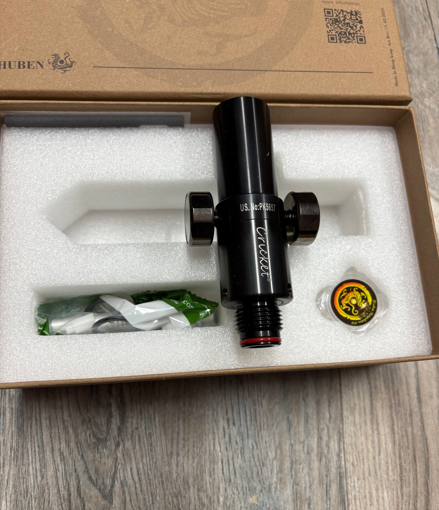 HubenPower Black Hawk-Cricket Pro Regulator M18*1.5