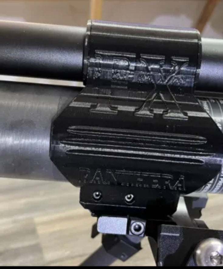 Barrel Band With Picatinny Rail For FX Panthera And Dynamic Pcp Air Rifles 60-62mm