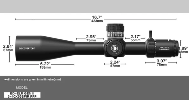 ED-ELR GEN II 5-40X56SFIR FFP