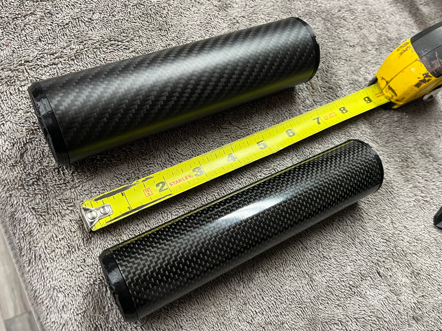 Carbon Fiber Eliminador Airgun Moderator