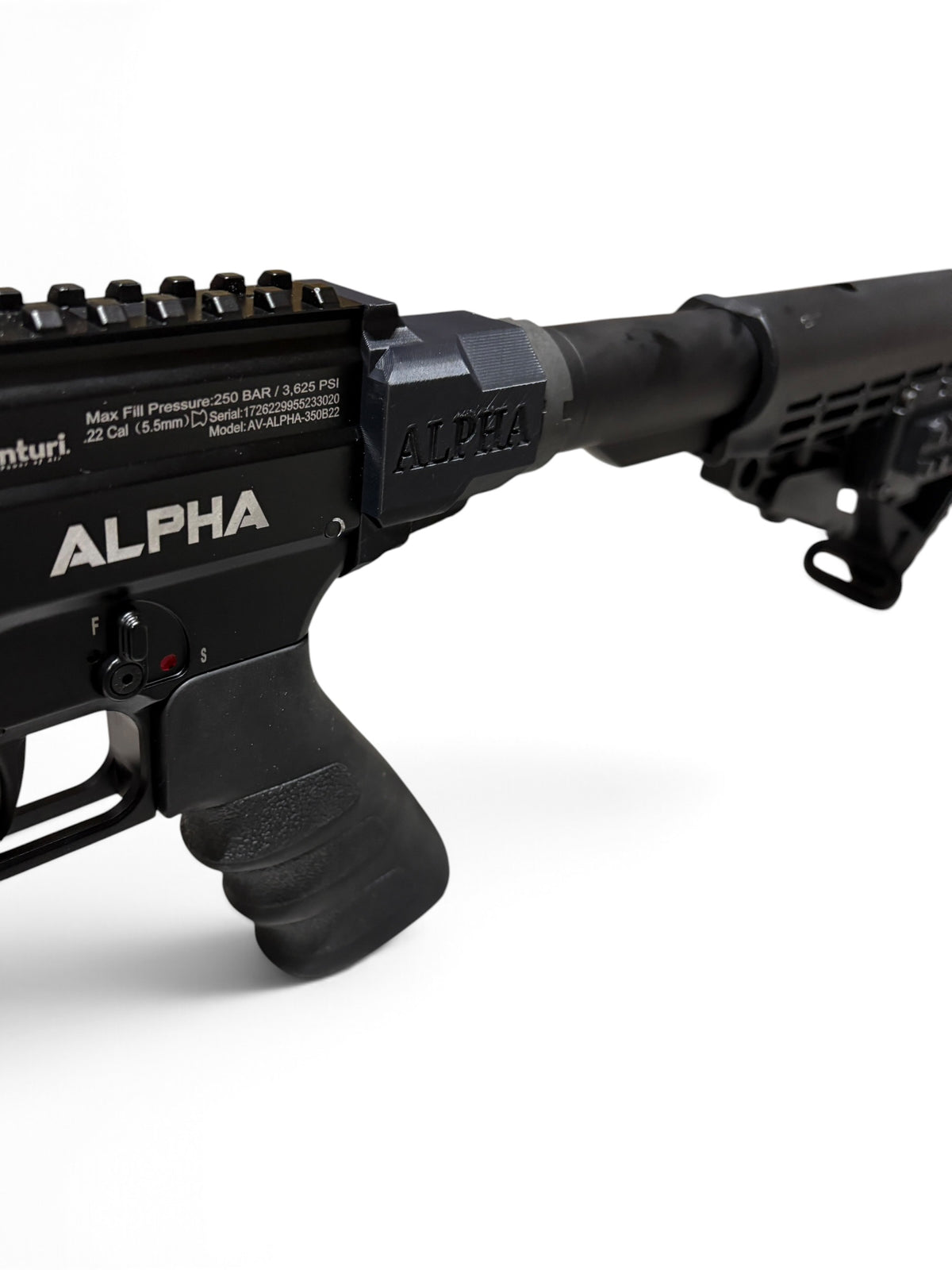 Air Venturi Alpha AR Buffer tube adapter