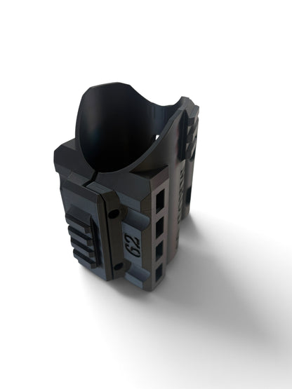 Benjamin Marauder Gen 3 Overbore Bipod mount with optional Barrel Band Feature