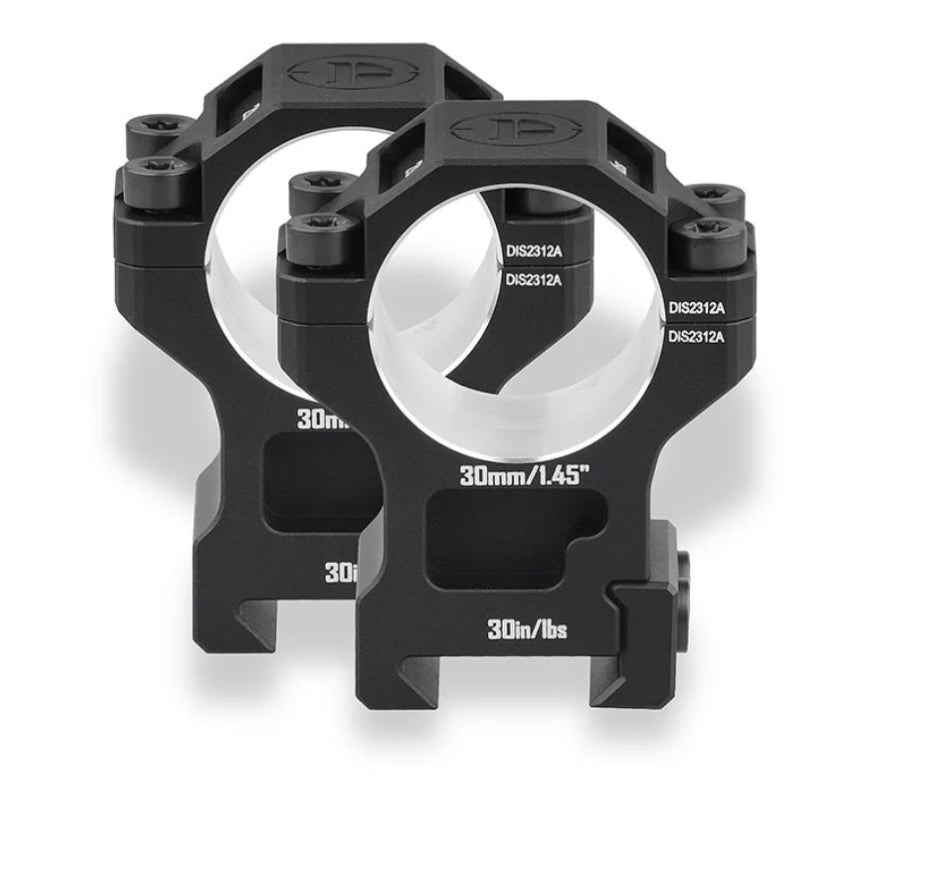 7in Scope Rings 7075 Series Aluminum Scope Rings - Medium Profile – Terminador Industries