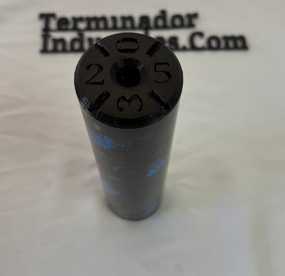 LIMITED!!! Red/Blue Carbon Fiber Eliminador Airgun Moderator