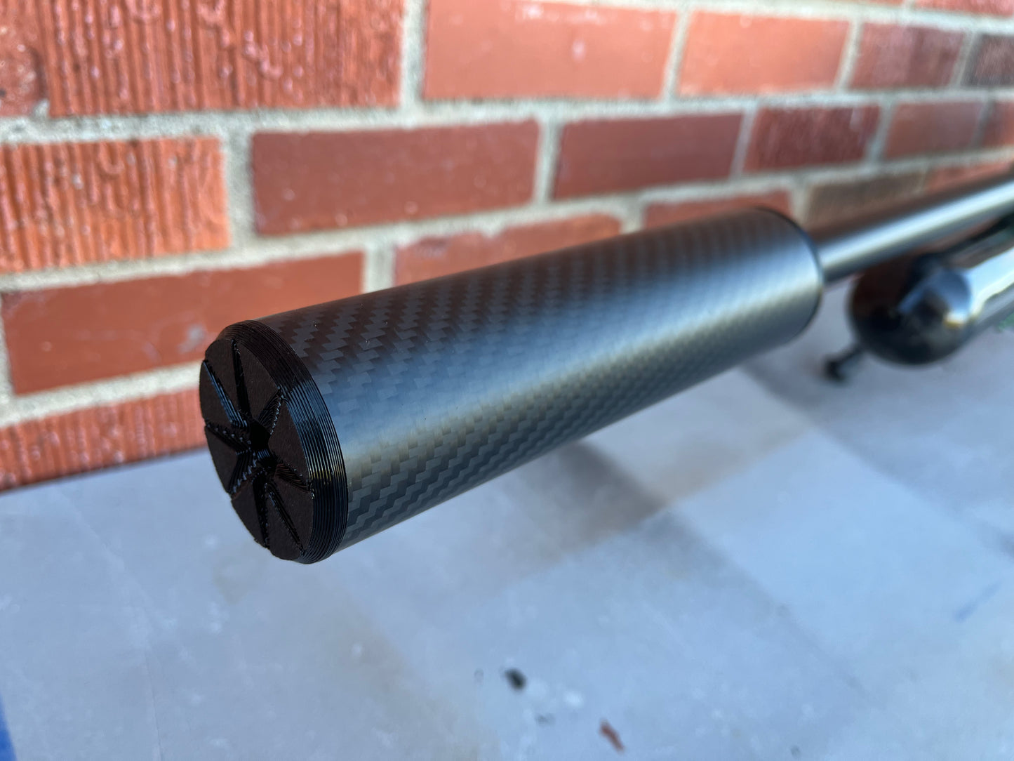 Carbon Fiber Eliminador Airgun Moderator
