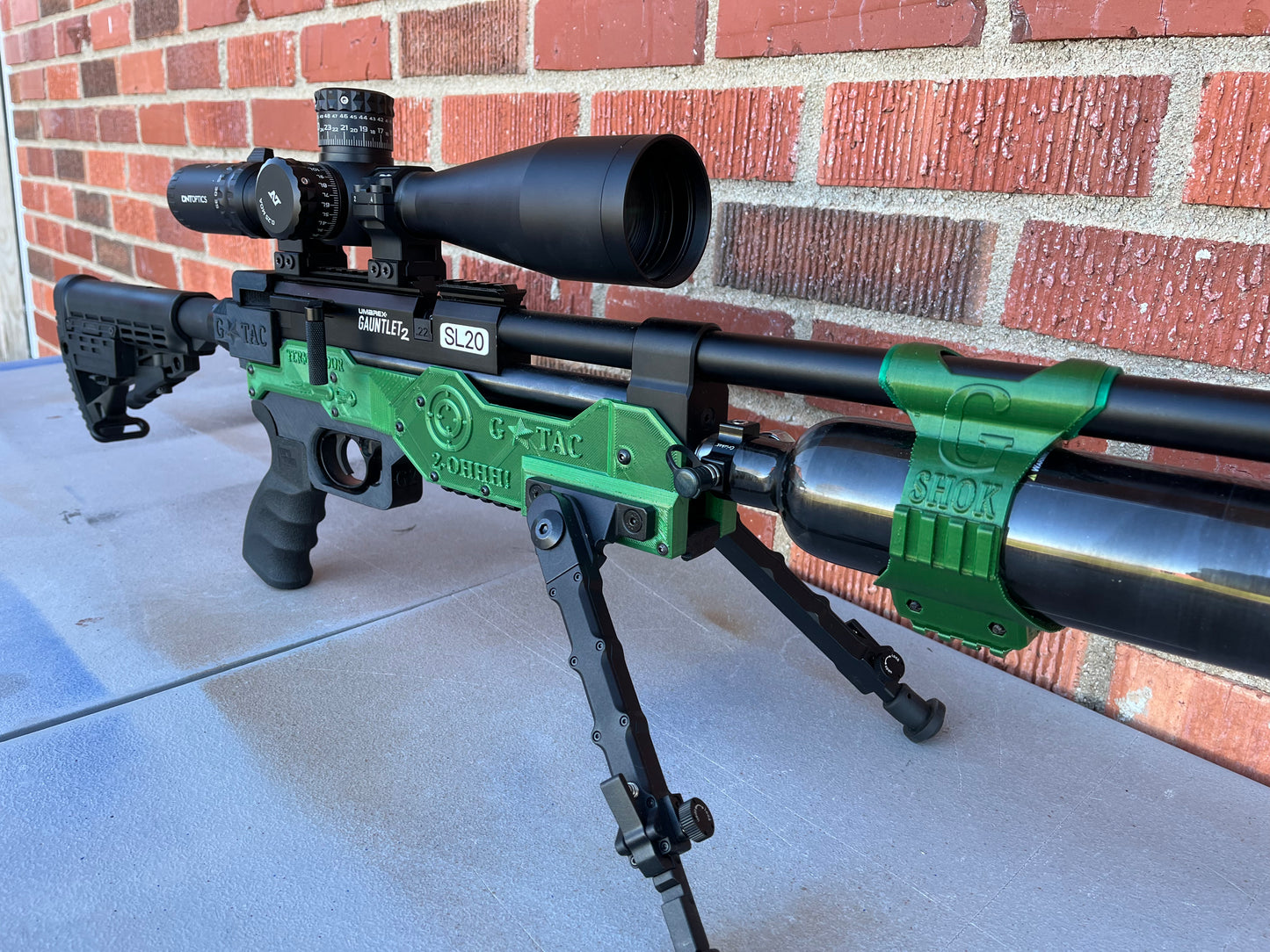 Custom 20 Caliber Umarex Gauntlet