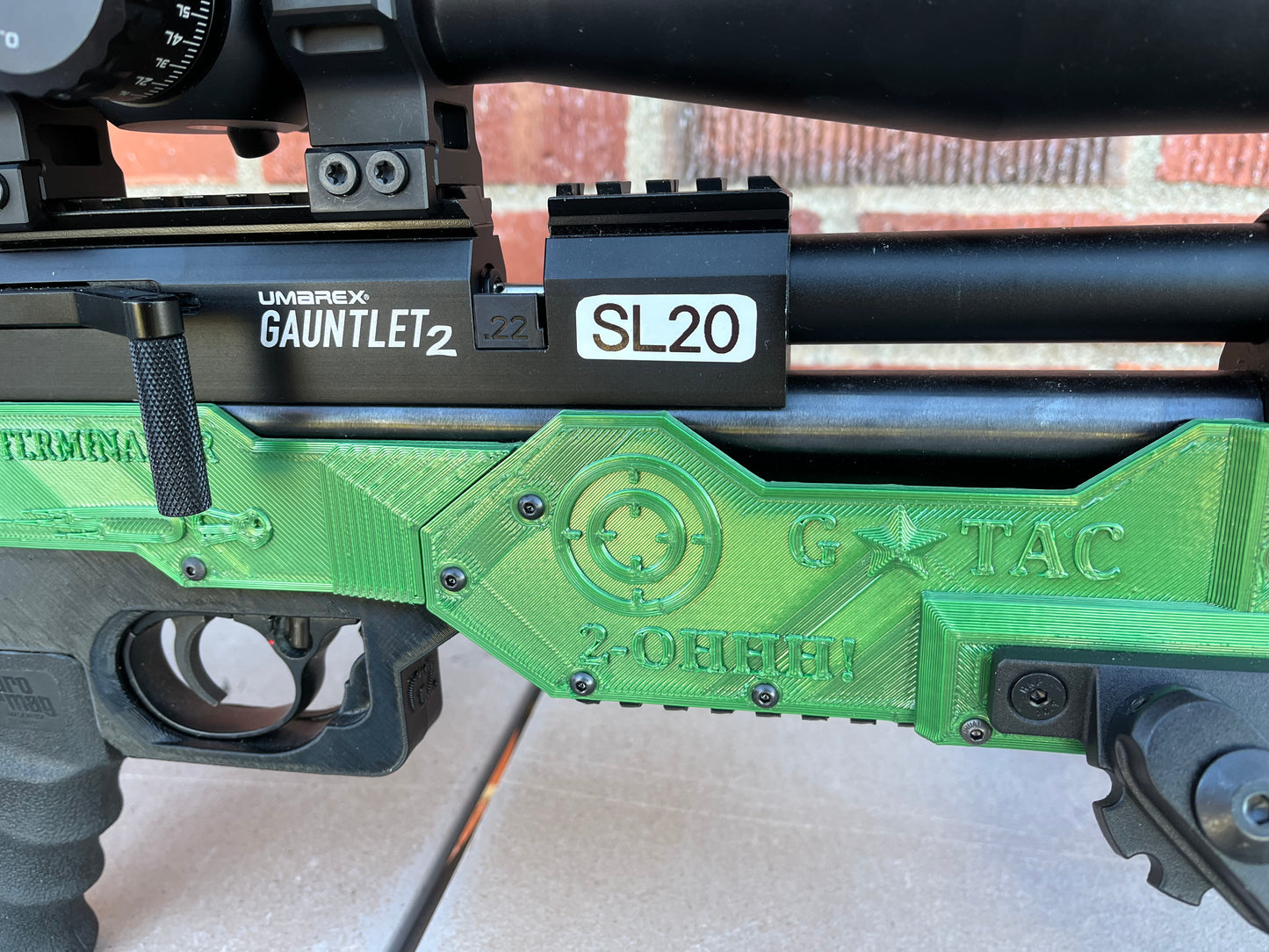 Custom 20 Caliber Umarex Gauntlet