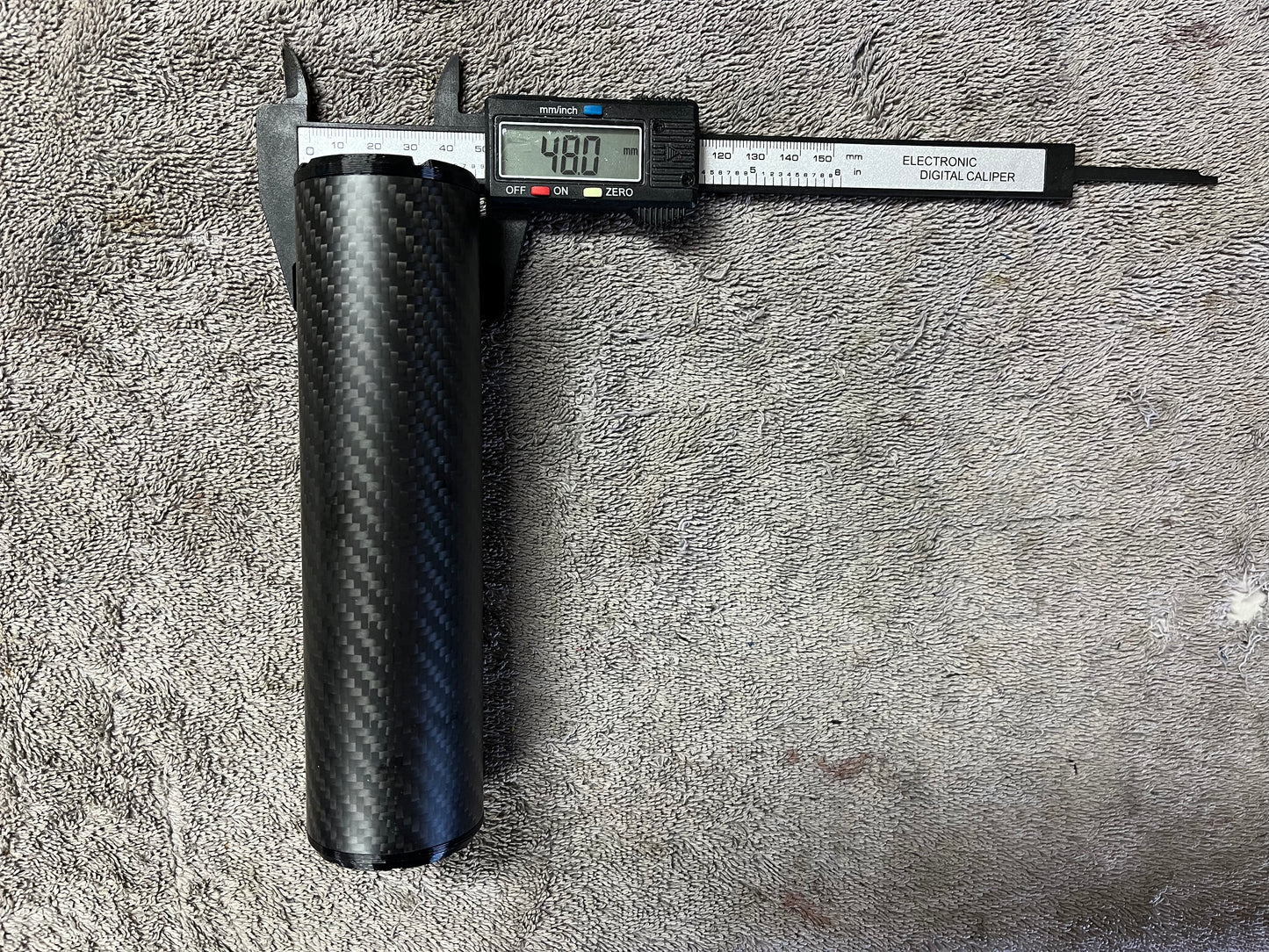 Carbon Fiber Eliminador Airgun Moderator